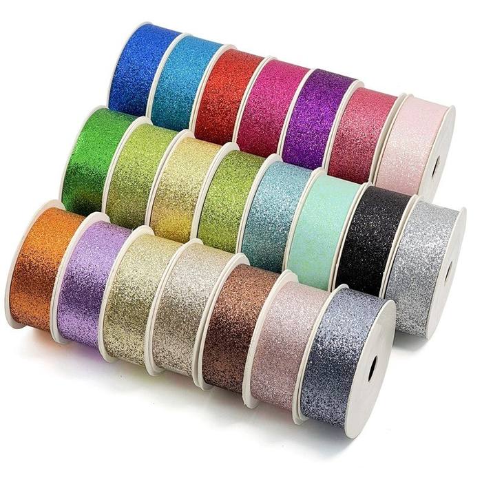 Metallic Glitter Ribbon